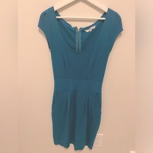 Costa Blanca dark teal dress small